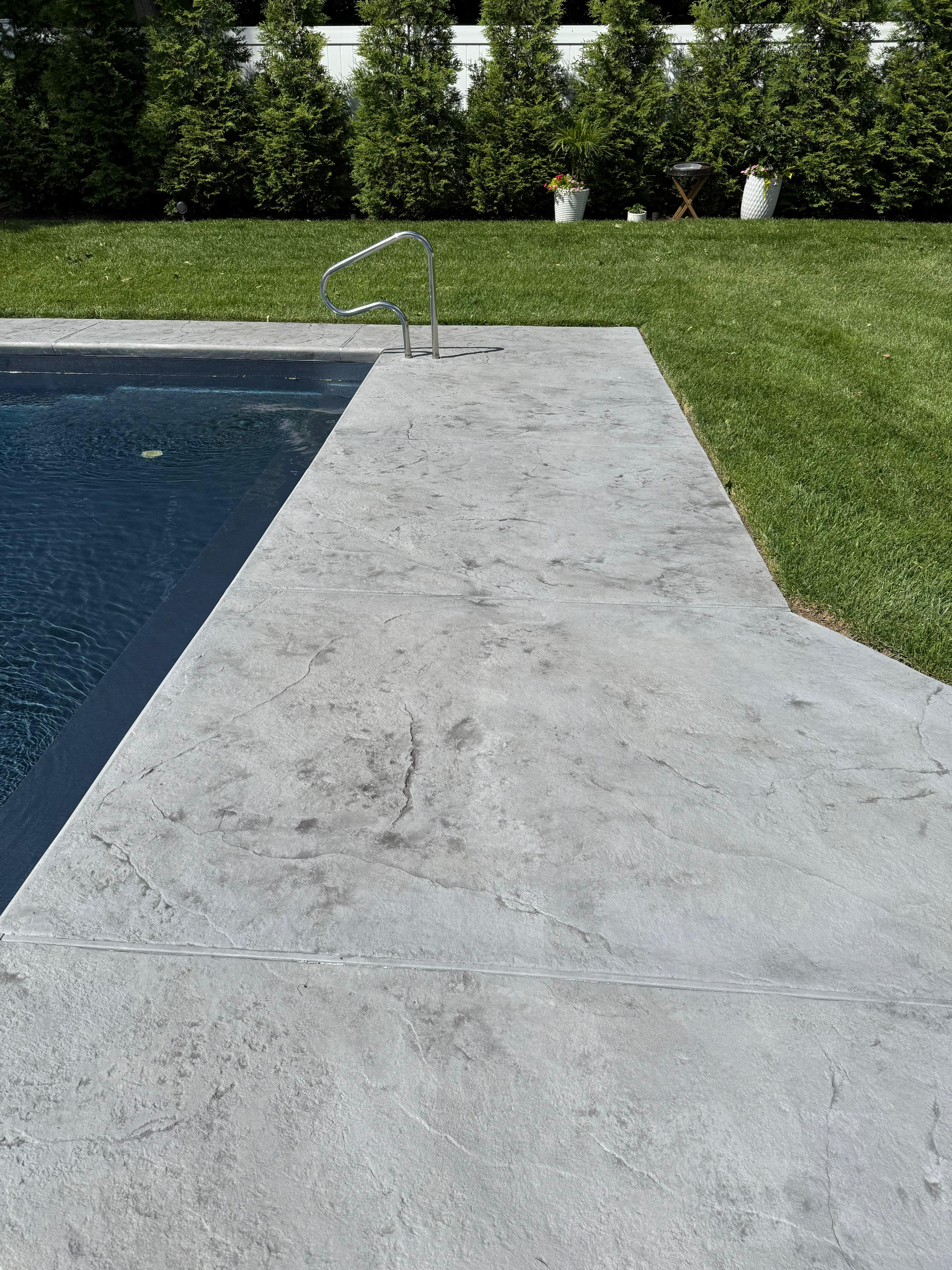 Stamped Pool Deck